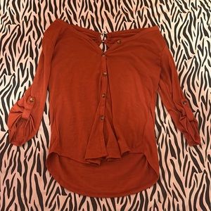 Long sleeve, open back